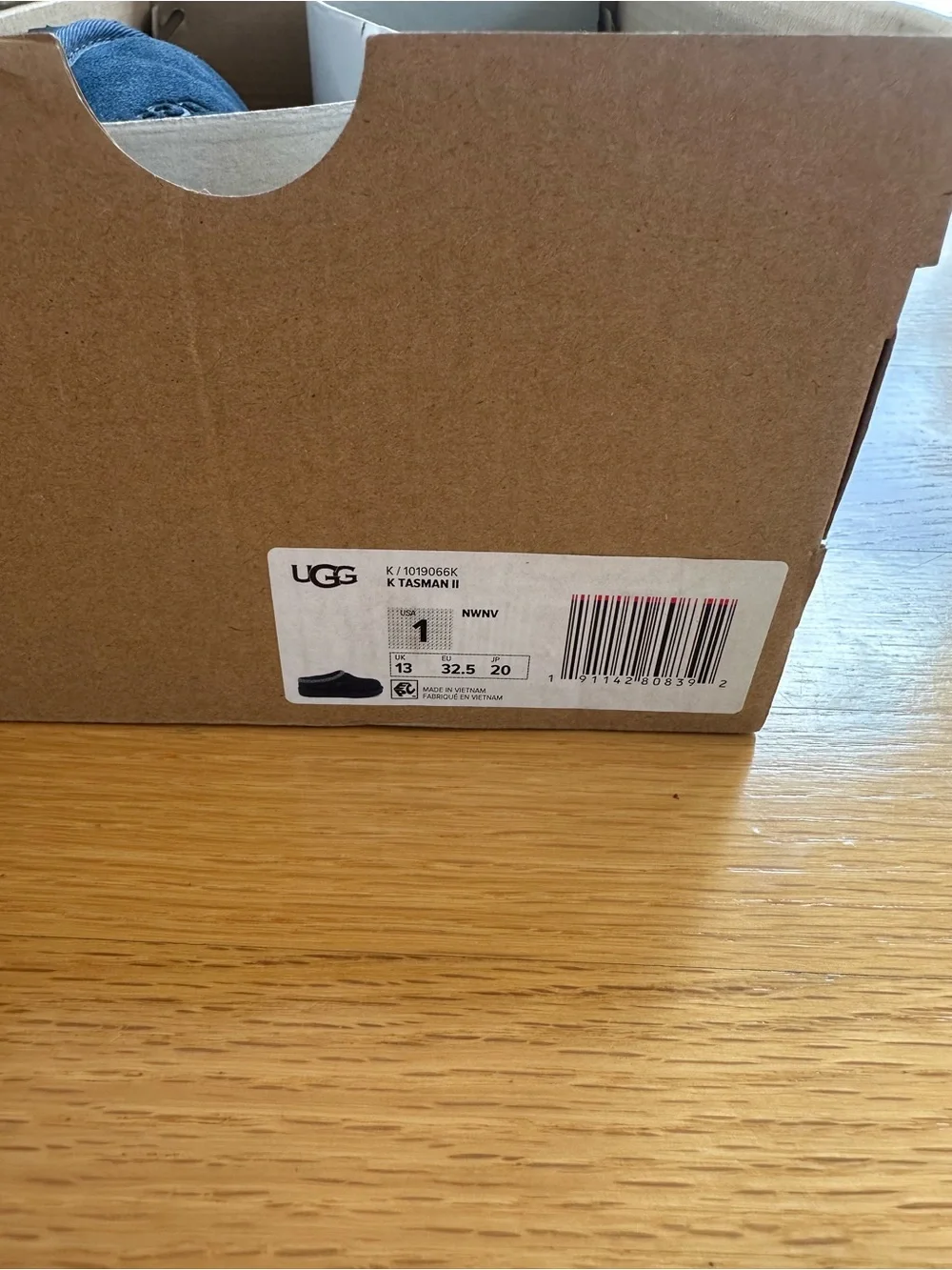 Ugg girls Tasman II Navy size 1